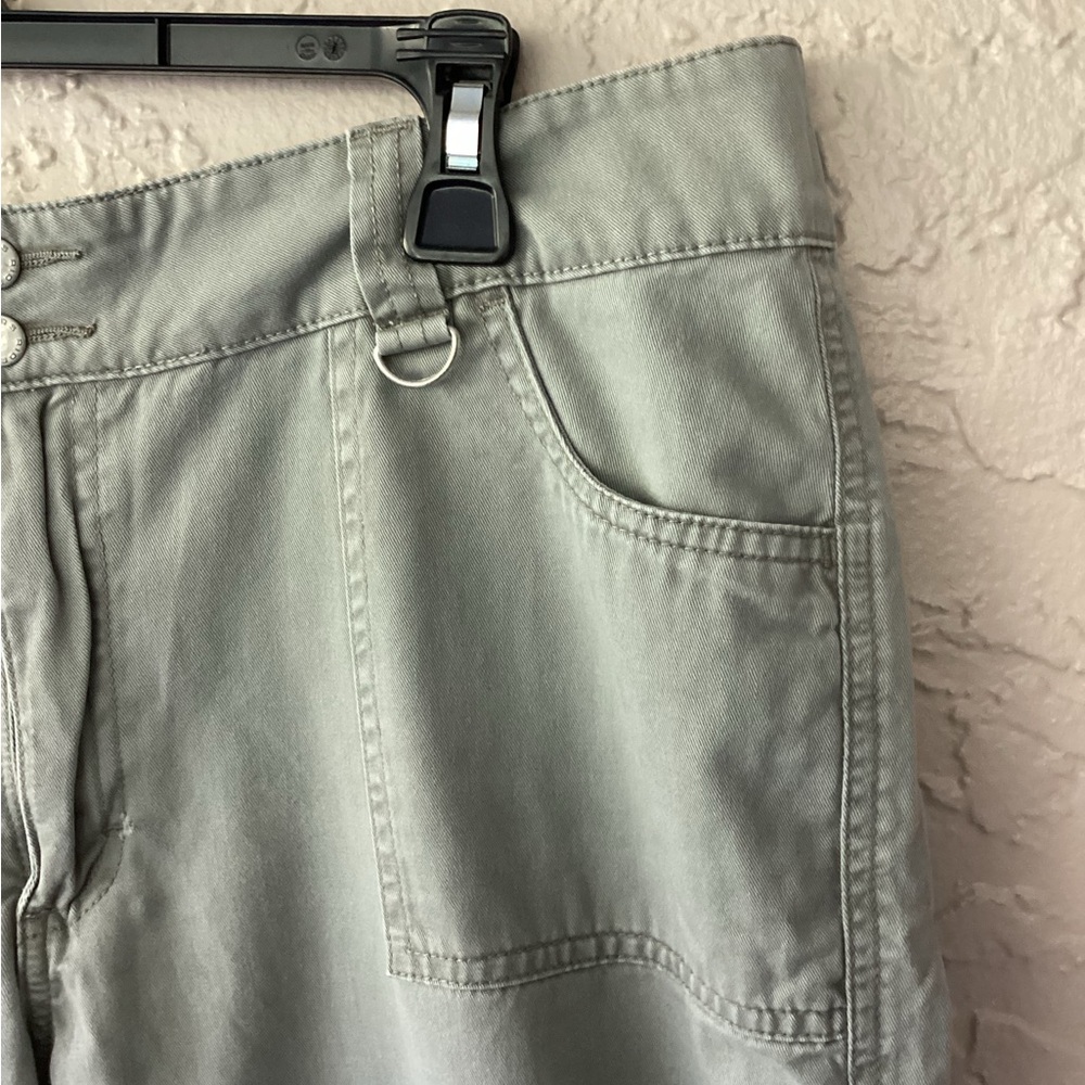 Women’s Riders Army Green Capris Cotton 16M - Picture 5 of 15